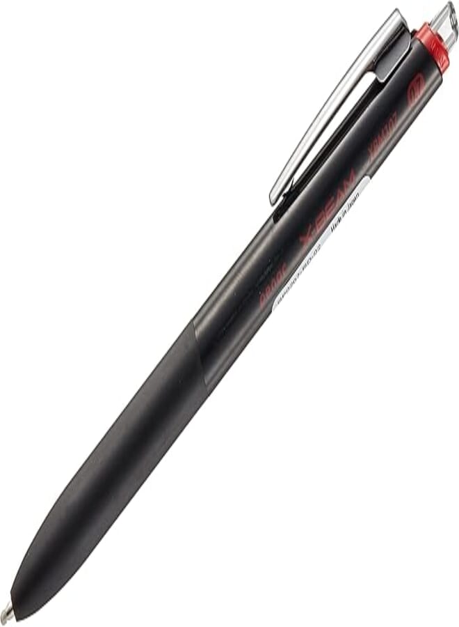 Penac bp0207-rd-02 x-beam ballpoint pen, 0.7 mm - red